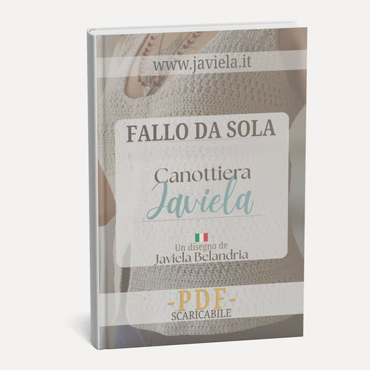 Canottiera Javiela - PDF scaricabile per lavorare a maglia al tuo ritmo
