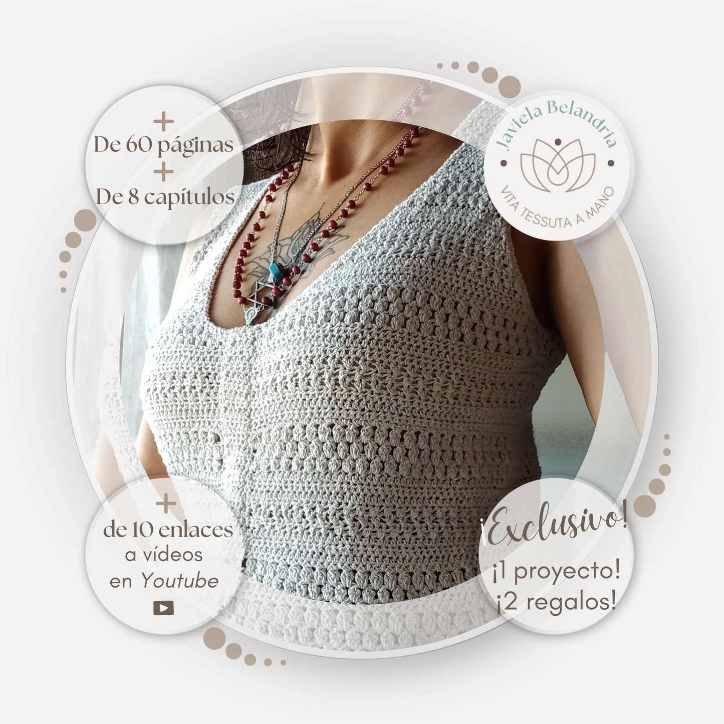 eBook - Tejiendo a la medida - ¿Cómo crear prendas personalizadas en crochet?