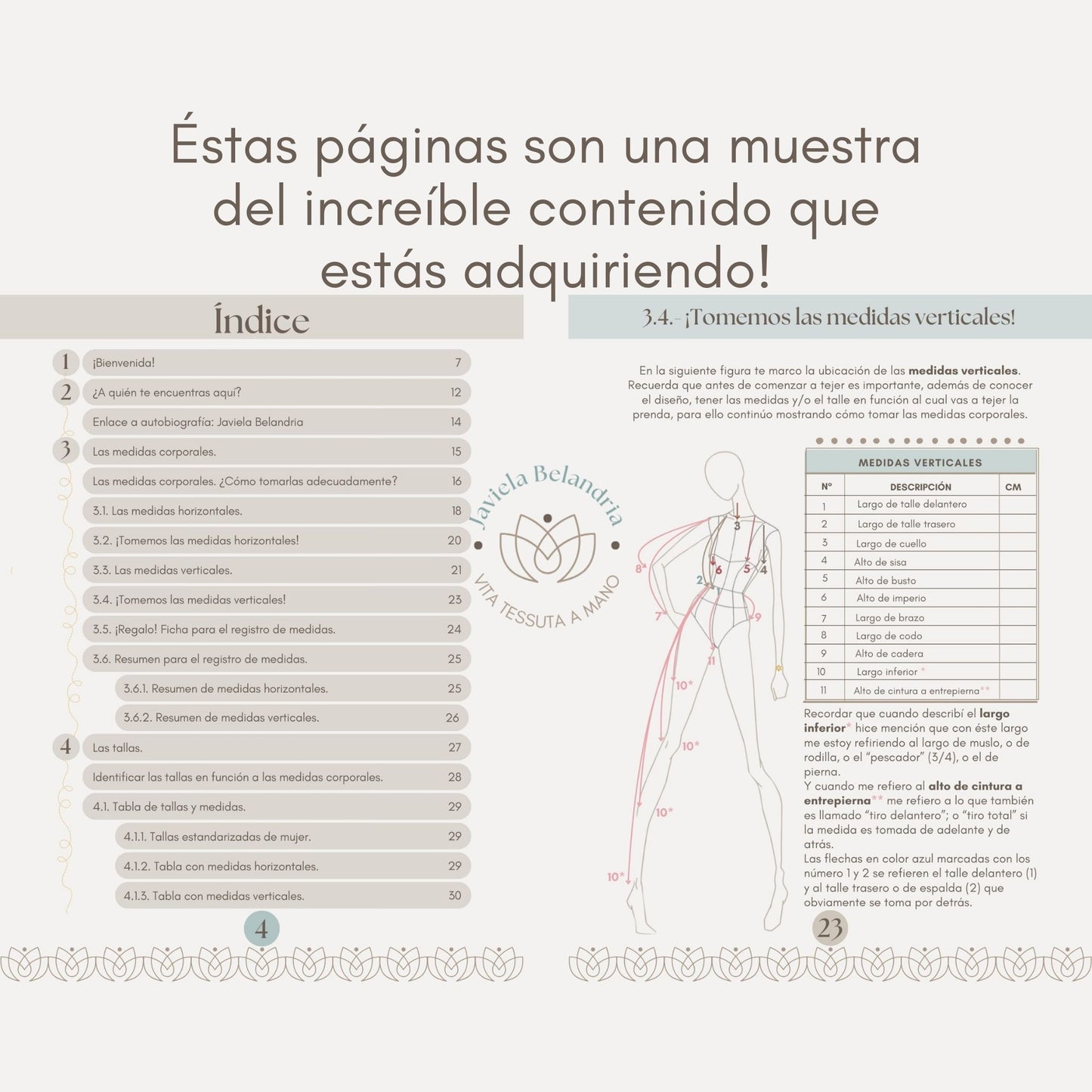 eBook - Tejiendo a la medida - ¿Cómo crear prendas personalizadas en crochet?