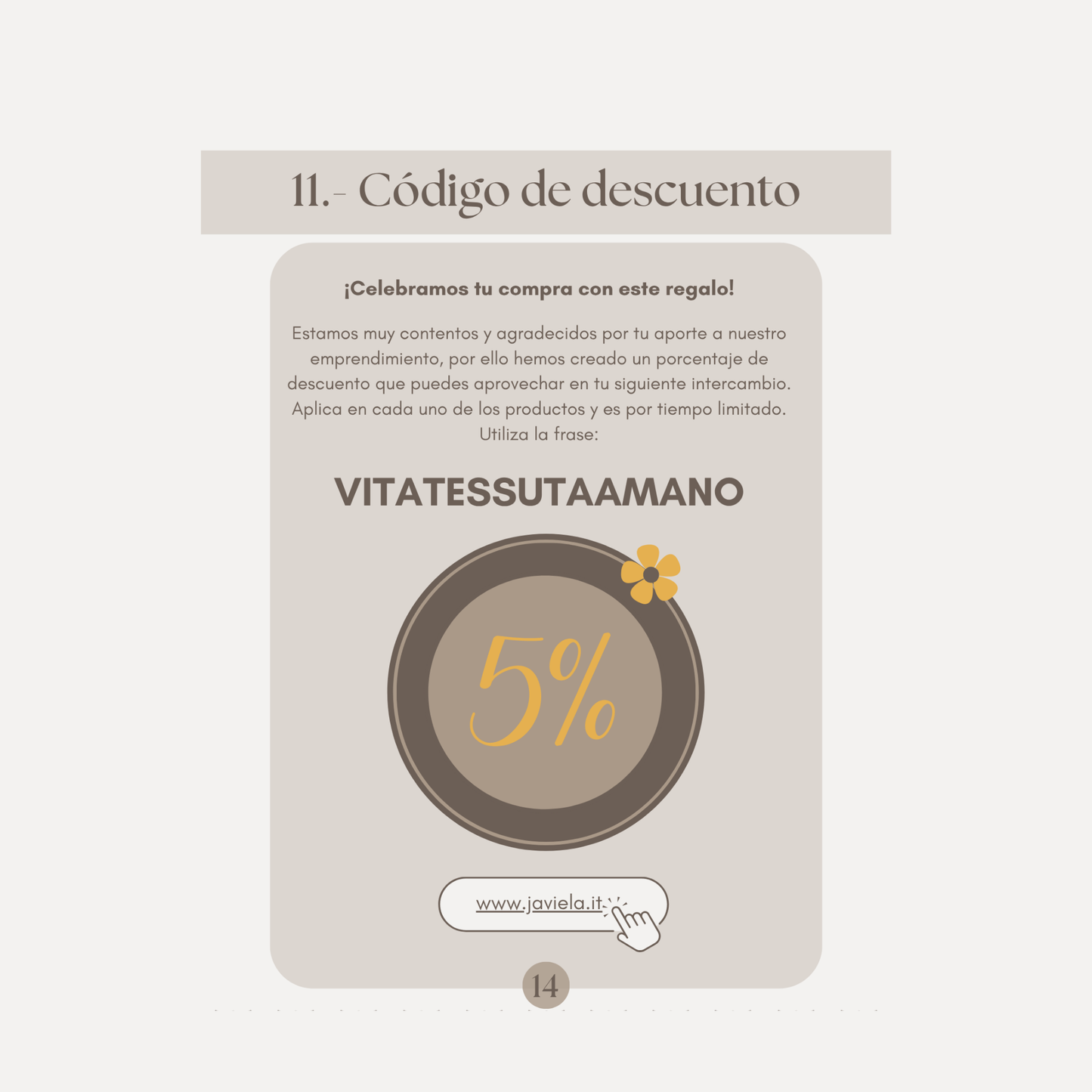 Bandolera Peregrina -PDF descargable-