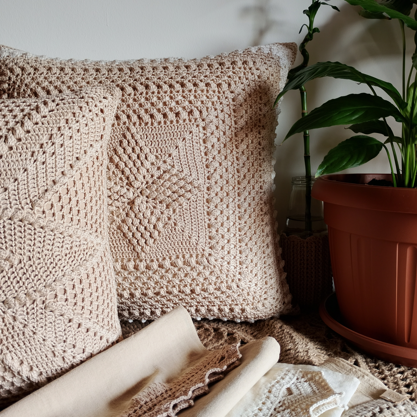 Almohadones decorativos "Intreccio Calmo"